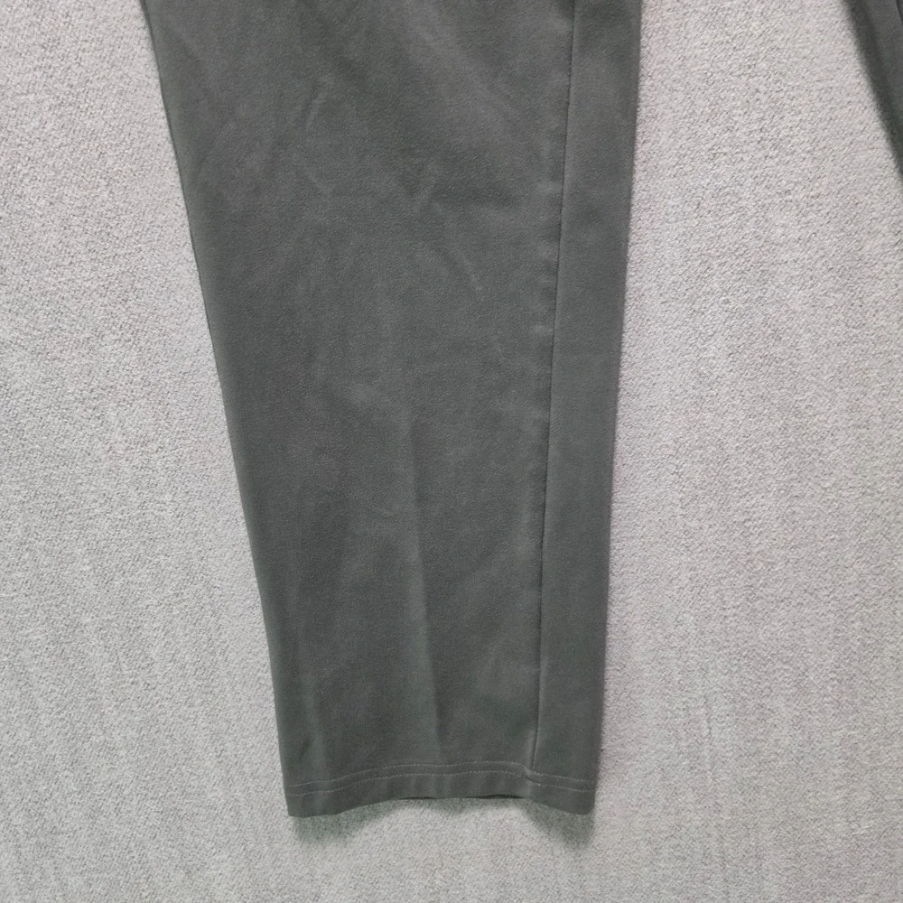 Balance Collection Jogger Pants Mens L Olive Green Athletic Zipper Pockets
